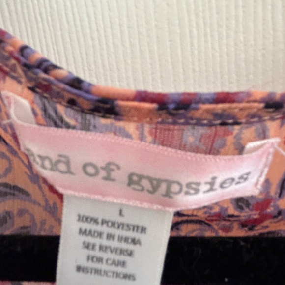 Band of Gypsies Swim cover up.  Purple and pink. Never worn. Large - Picture 3 of 4
